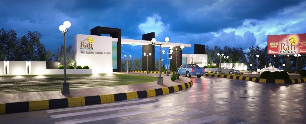 Rafi Gardens Housing Society Entrance